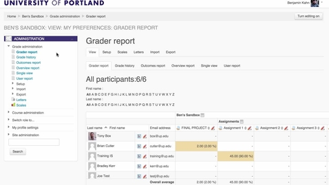 Thumbnail for Moodle Gradebook Tips