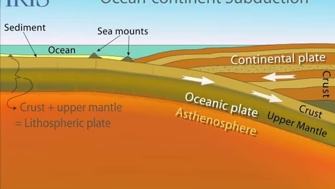 Thumbnail for entry CEE1 - Ocean - Continent Subduction Zone (topic 6 supplemental)