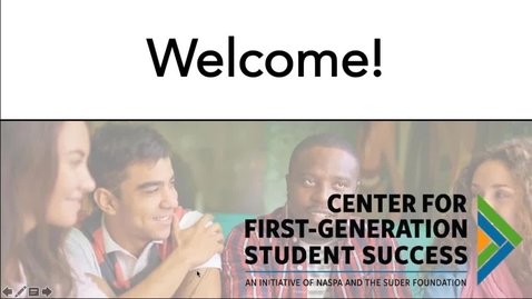 Thumbnail for FGEN Webinar #1: Exploring the Way Jargon Influences College Access