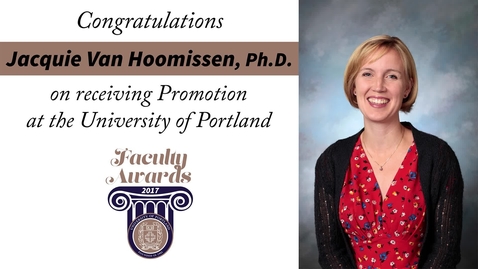 Thumbnail for Jacquie Van Hoomissen, Ph.D.