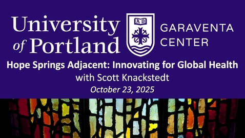 Thumbnail for Hope Springs Adjacent: Innovating for Global Health with Scott Knackstedt