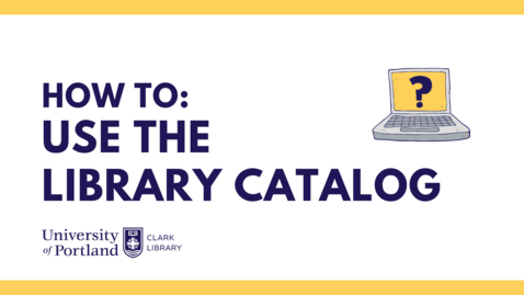 Thumbnail for How to Use the Library Catalog, UP Library Search (2022)