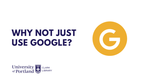 Thumbnail for Why not just use Google?