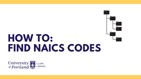 Thumbnail for How to find NAICS Codes (2024)