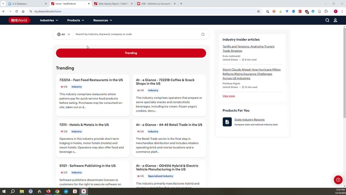 Researching International Industries (IBISWorld)