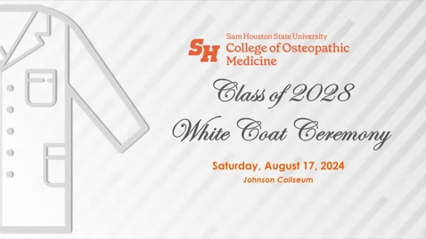Thumbnail for College of Osteopathic Medicine - Class of 2028 White Coat Ceremony