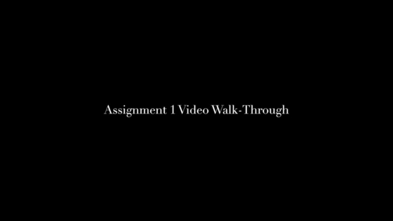 Video thumbnail for Assign_1_VidWalk.mp4