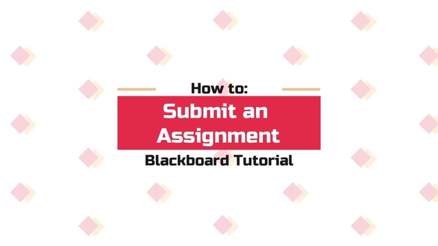How to Submit an Assignment