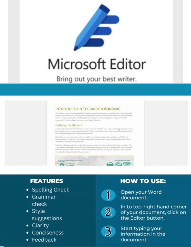 Microsoft editor