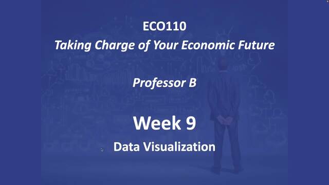 Week 9; Data Visualization