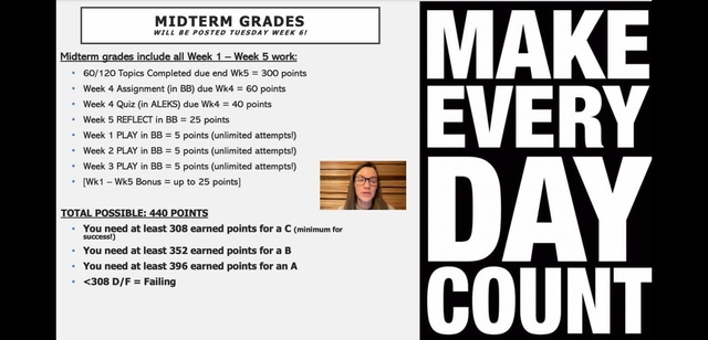 Midterm Grading in MAT110 (120 Topics in ALEKS) .mp4