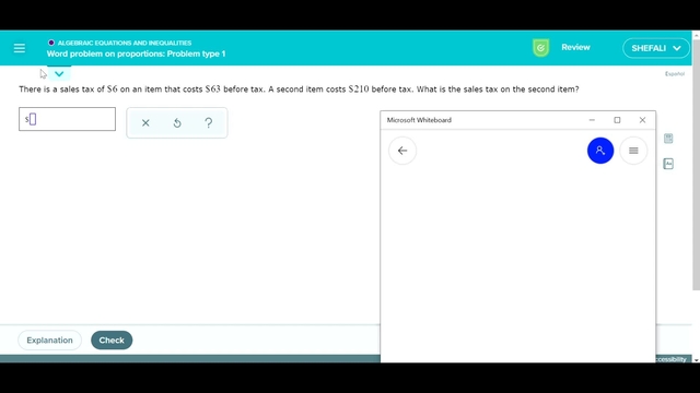 Word problem on proportions: Problem type 1