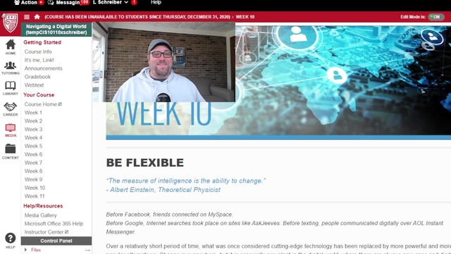 Week 10 Announcement The Penultimate Week