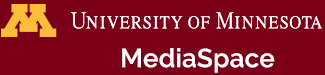 University of Minnesota - MediaSpace