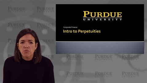 Thumbnail for Perpetuities
