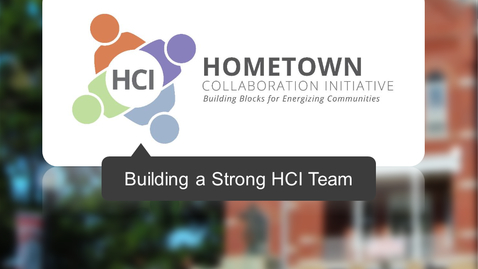 Thumbnail for entry Building a Strong HCI Team-Generation 5