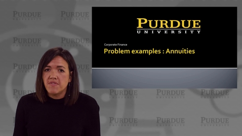 Thumbnail for PV of Annuities - Part 1