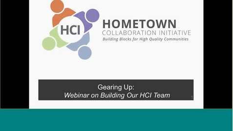 Thumbnail for Gearing Up: Webinar on Builidng our HCI Team