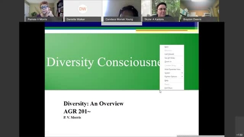 Thumbnail for entry Diversity Overview