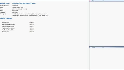 Thumbnail for Finalizing Your Blackboard Course-20180503 1831-1_82161687