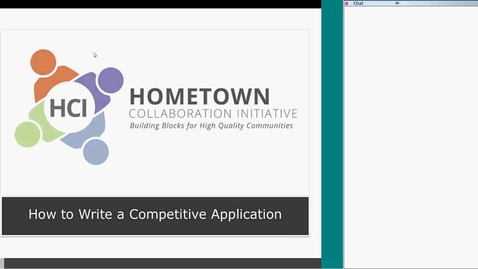 Thumbnail for entry How to Write a Competitive 2015 HCI Application