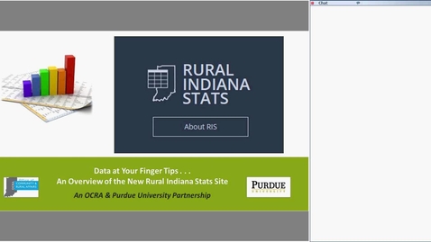 Thumbnail for entry An Overview of the Rural Indiana Stats Website