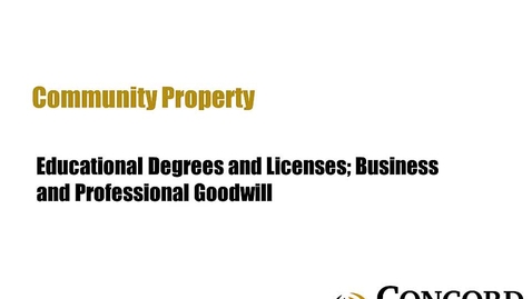 Thumbnail for Educational Degrees and Licenses Business and Professional Goodwill