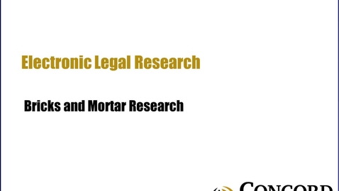 Thumbnail for Bricks and Mortar Research