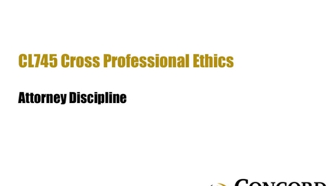Thumbnail for Attorney Discipline
