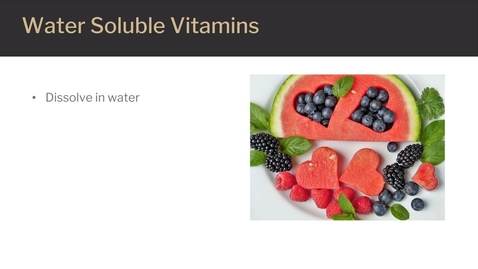 Thumbnail for entry Vitamins