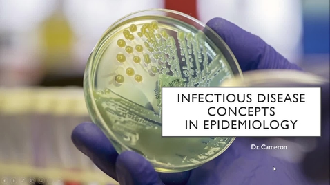 Thumbnail for Infectious Disease Concepts in Epidemiology