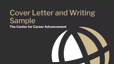 Thumbnail for entry Law Cover Letter and Writing Sample