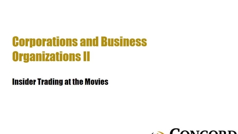 Thumbnail for Insider Trading at the Movies
