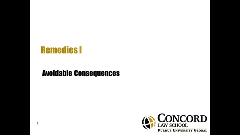Thumbnail for Avoidable Consequences