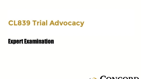 Thumbnail for Expert Examination