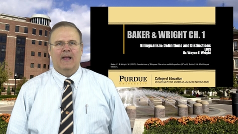 Thumbnail for Baker &amp; Wright Ch. 1 Bilingualism