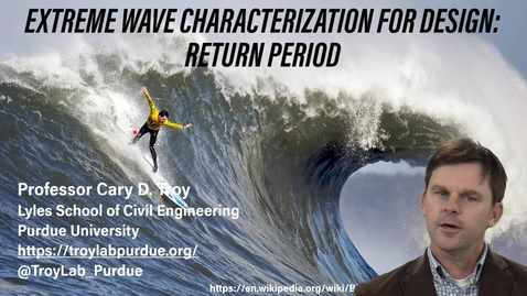 Thumbnail for entry CE543 - EXTREME WAVE CHARACTERIZATION - RETURN PERIODS