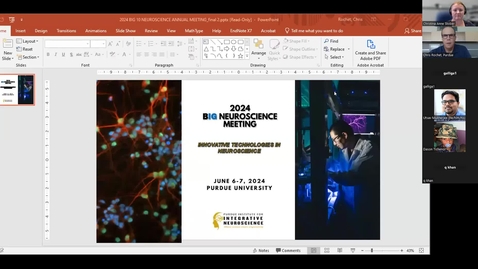 Thumbnail for 8-18-23 Big Ten Neuroscience - Purdue Institute for Integrative Neuroscience