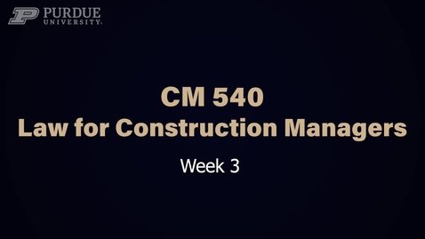 Thumbnail for entry CM 540 - Week 3 - Orczykj