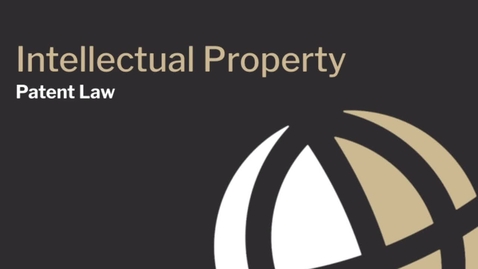 Thumbnail for CL820 Mod4 Patent Law