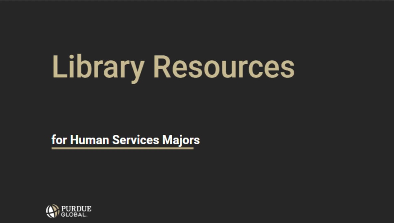 Library Resources for Human Services Majors.mp4