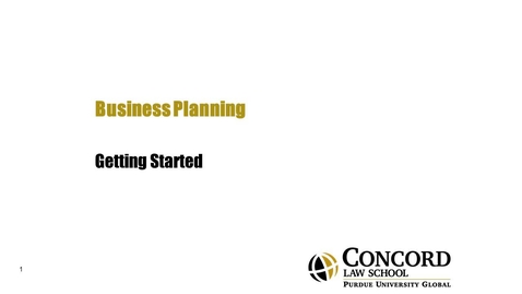Thumbnail for Getting Started