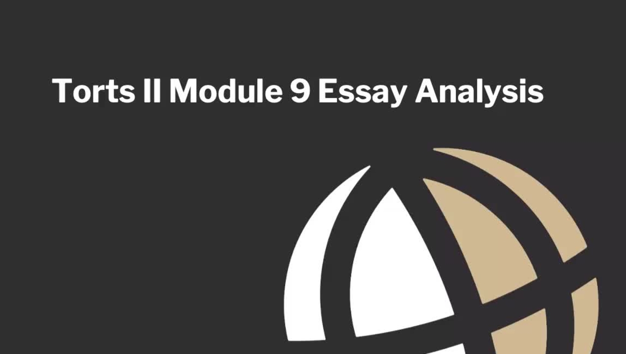 CL624 Module 9 Essay analysis