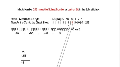 Thumbnail for entry Subnetting Video 4