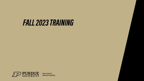 Thumbnail for FA23 Fundamentals of Job Management