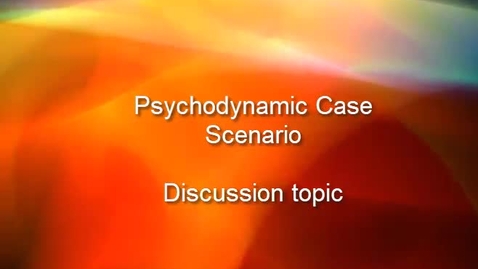 Thumbnail for PS380_Pychodynamic Case Scenario