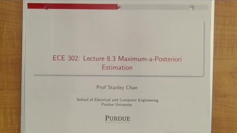 Thumbnail for Fall 2022 - ECE302 - Chan