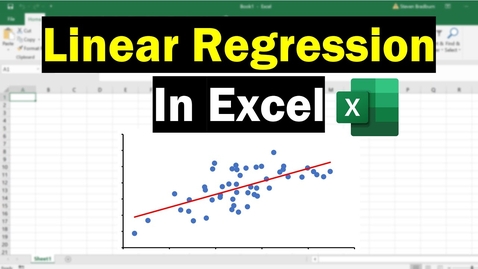 Thumbnail for How To Perform Simple Linear Regression In Excel