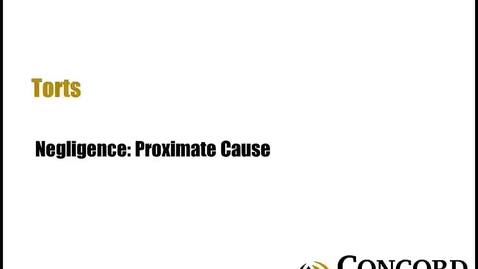 Thumbnail for Proximate Cause
