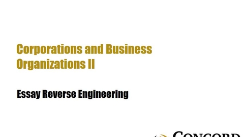 Thumbnail for Essay Reverse Engineering